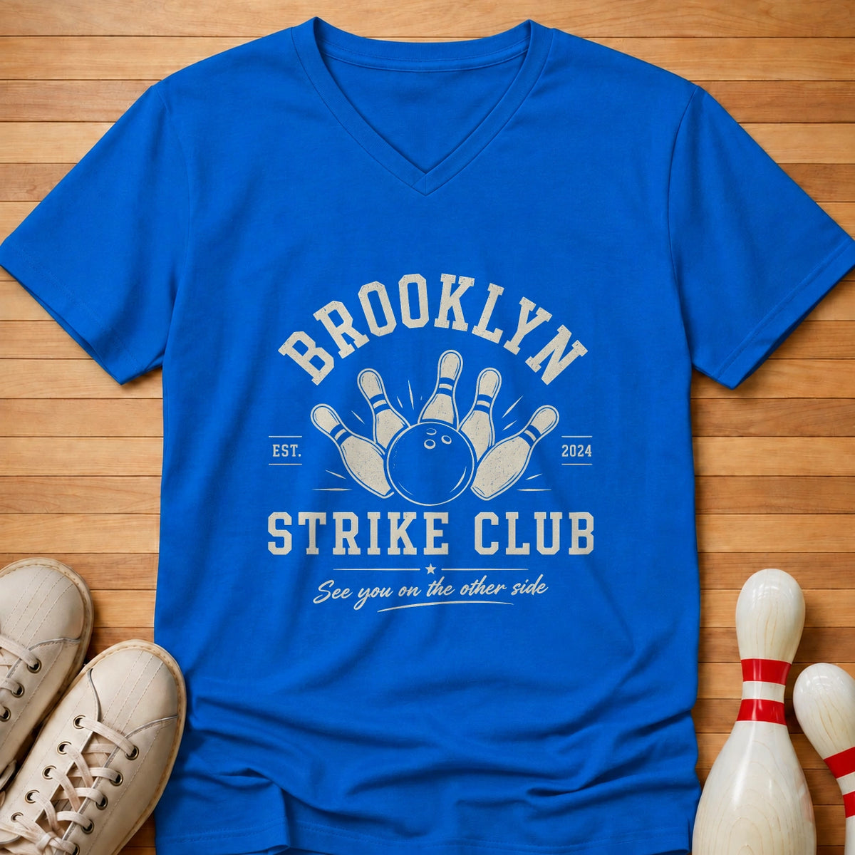 Brooklyn Strike Club Women's V-Neck