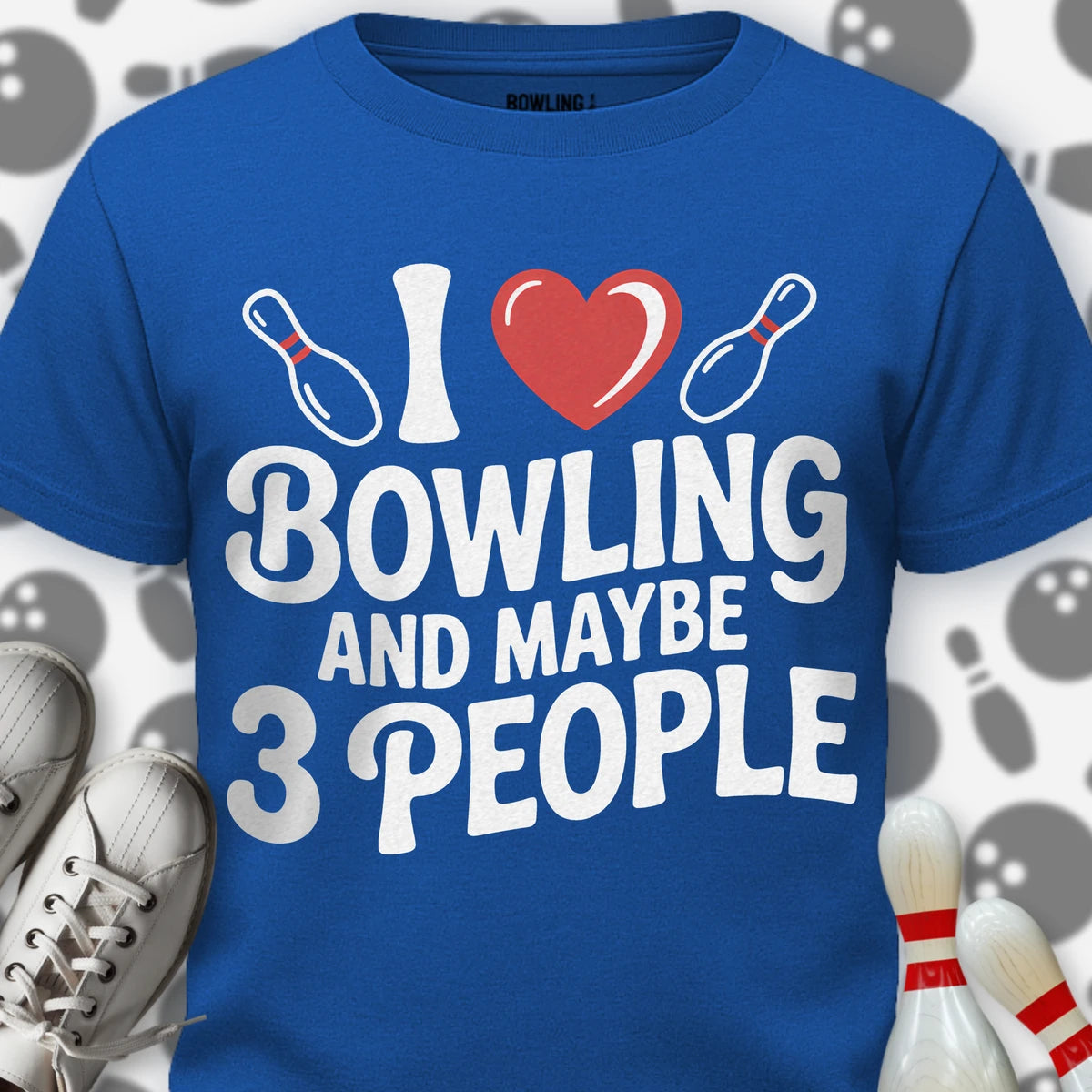 I Heart Bowling T-Shirt