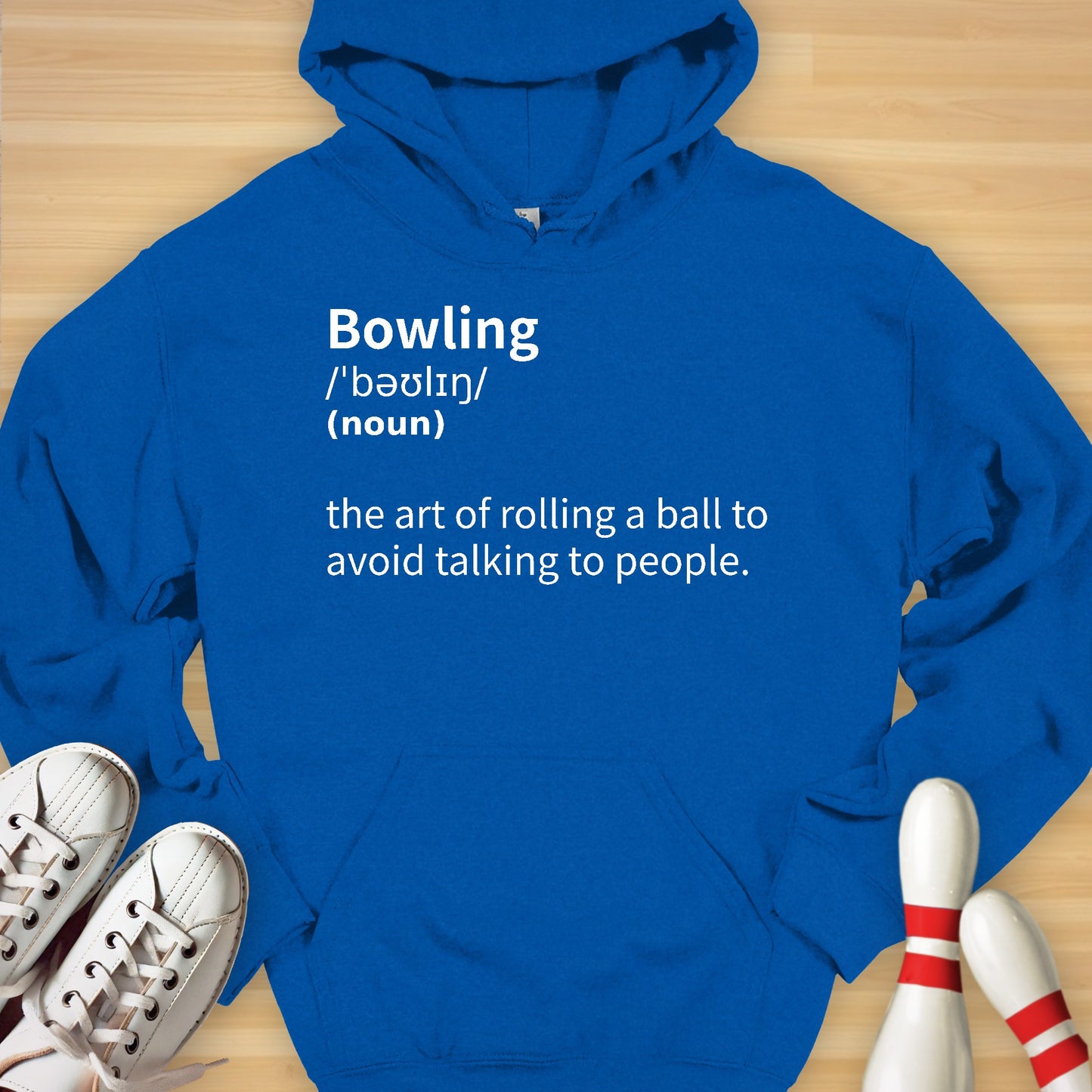 Bowling Definition Hoodie