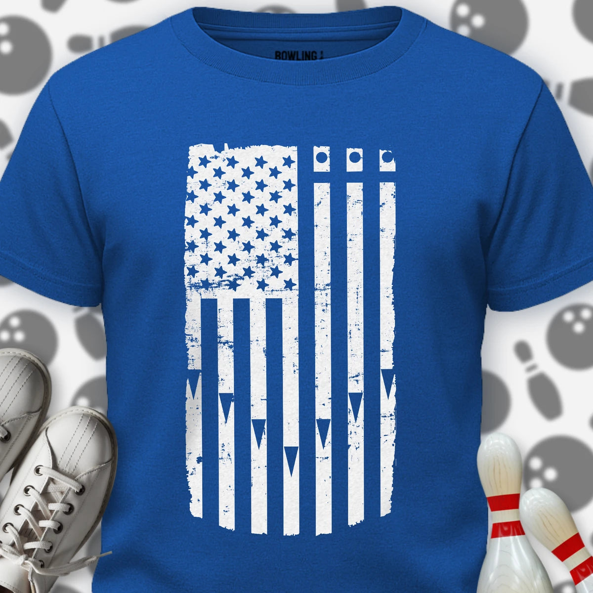 Lane Flag White T-Shirt
