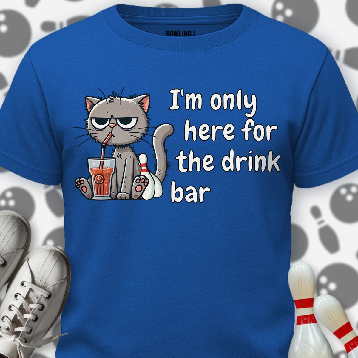 Drink Bar Cat T-Shirt