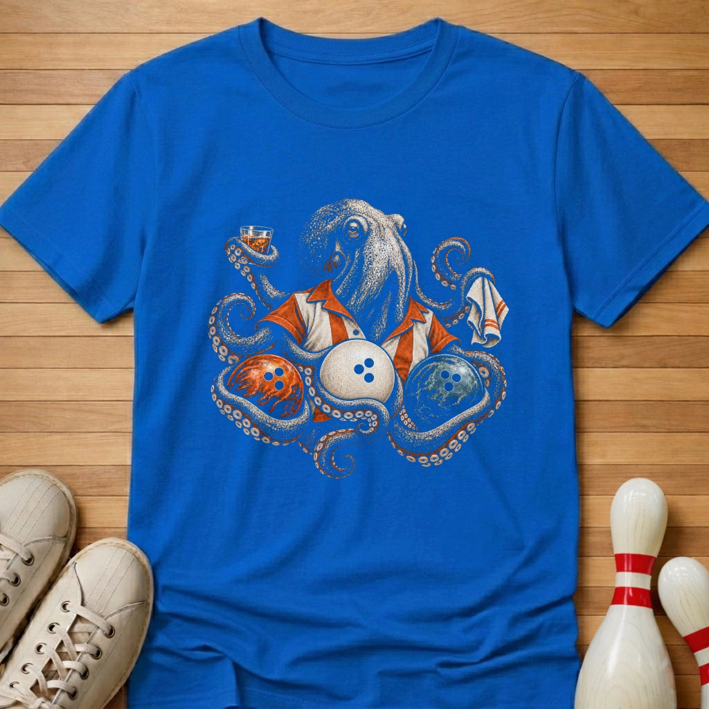 Bowling Octopus T-Shirt