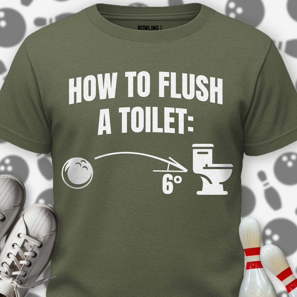 How To Flush T-Shirt
