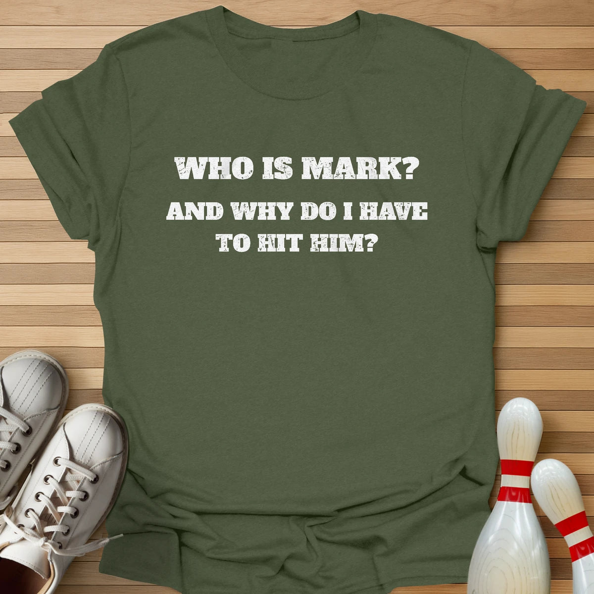 Who is Mark Text T-Shirt