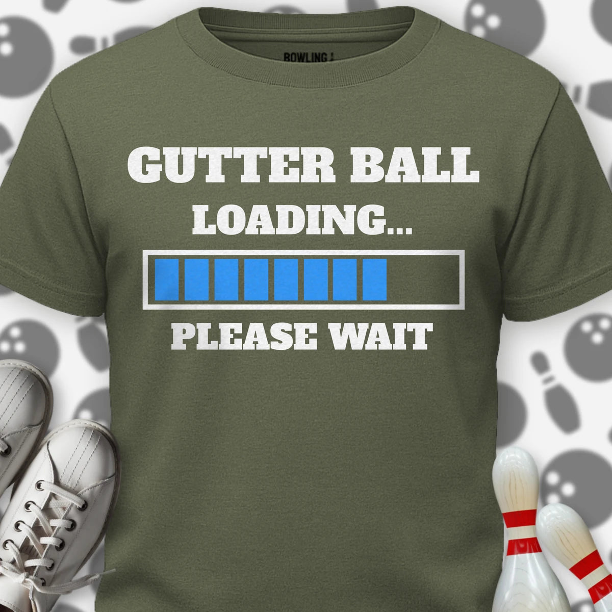 Gutter Ball Loading T-Shirt