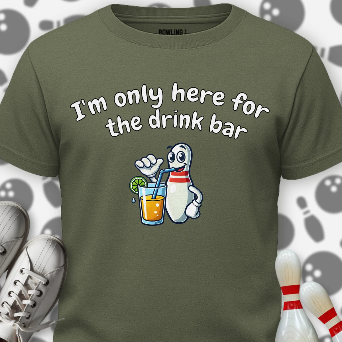 Drink Bar Pin T-Shirt