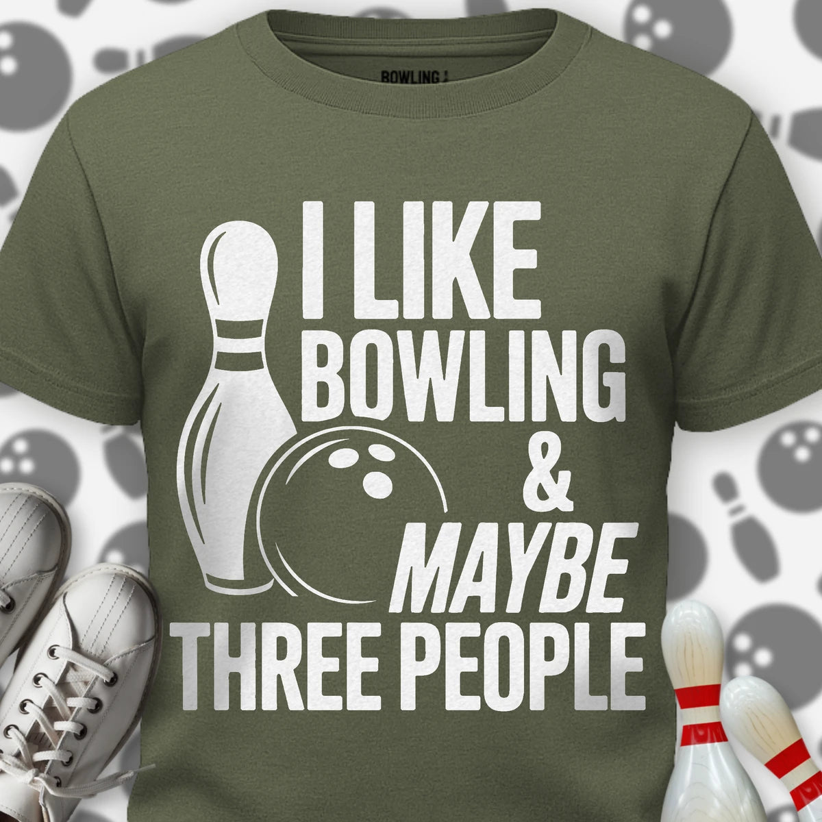 I Like Bowling T-Shirt