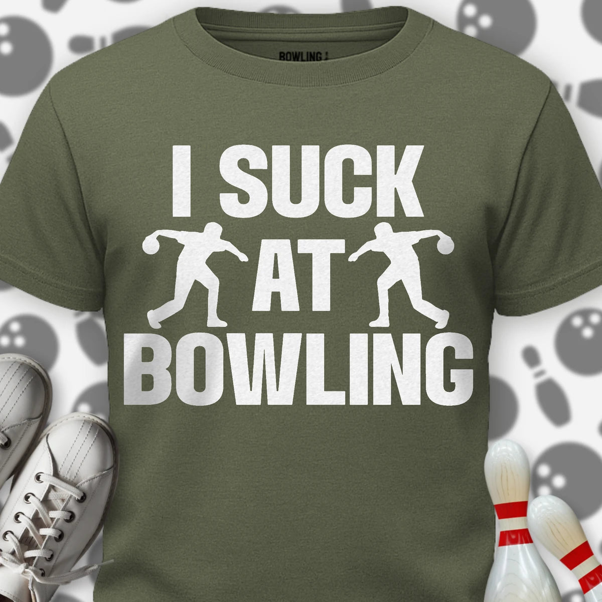 I Suck At Bowling T-Shirt