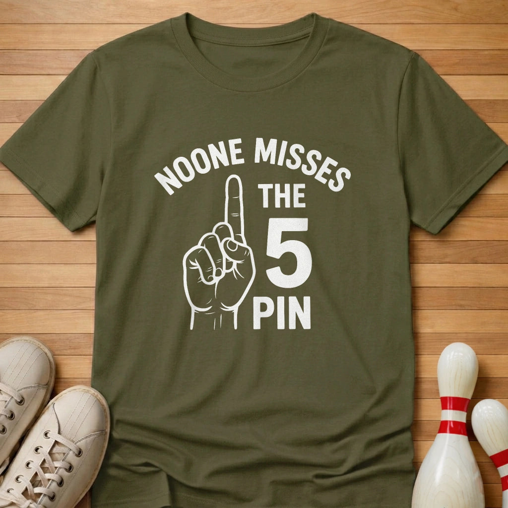Noone Misses The 5 Pin T-Shirt