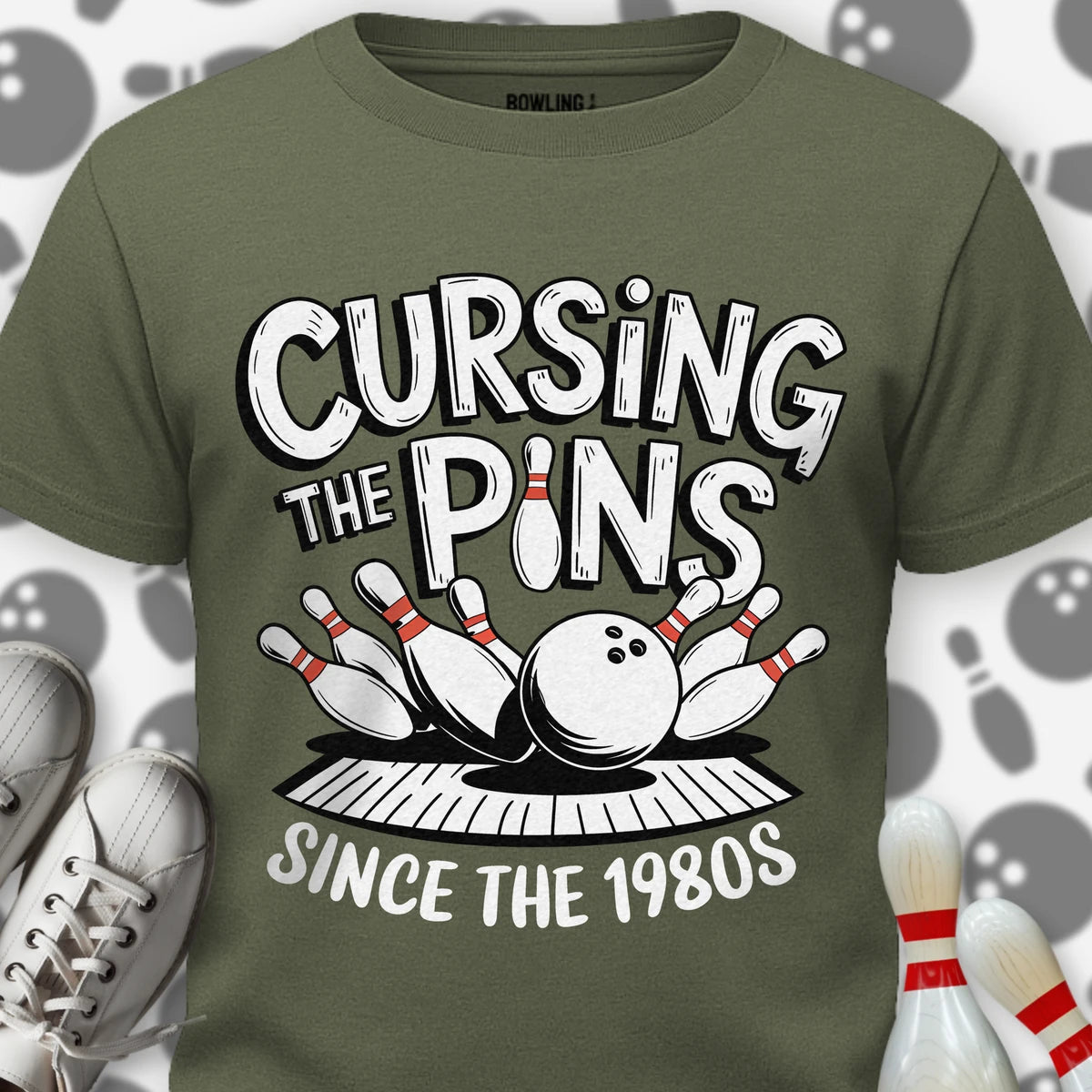 Cursing The Pins T-Shirt