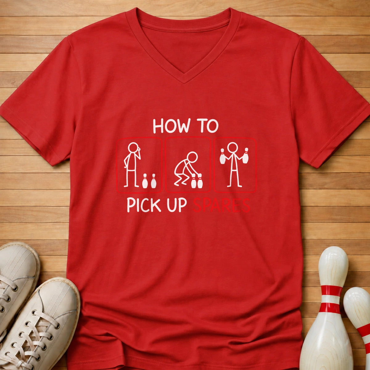 Guide To Spares Women's V-Neck