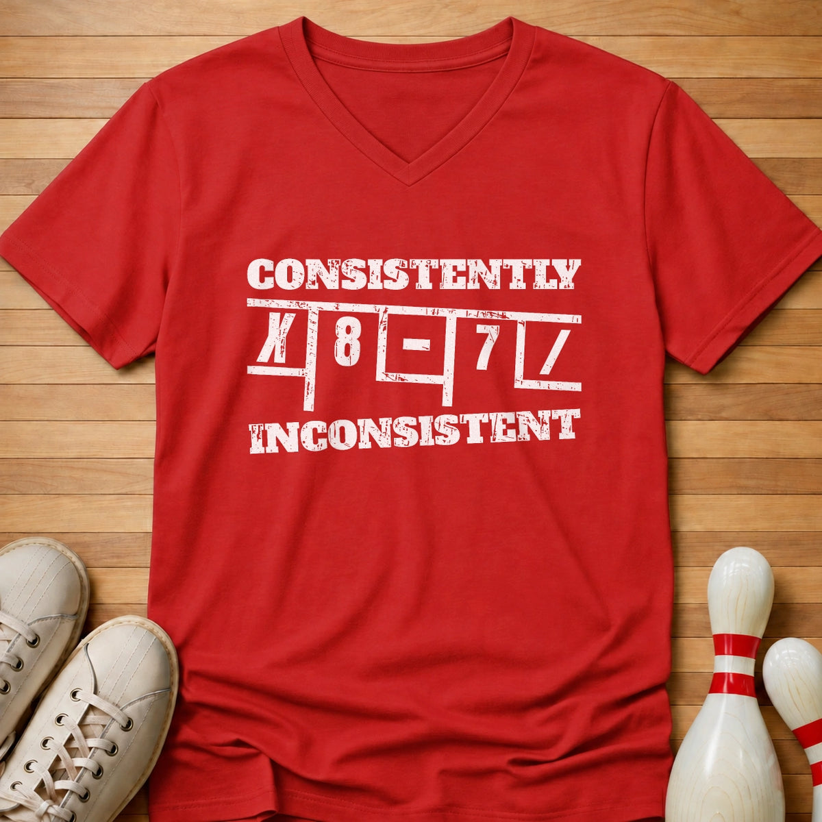 Consistently Inconsistent Women's V-Neck