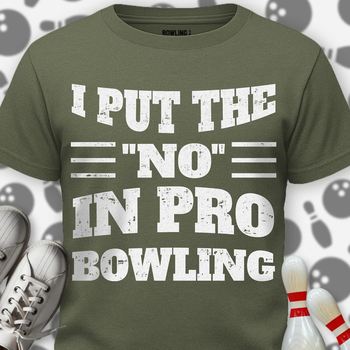 I Put The No In T-Shirt