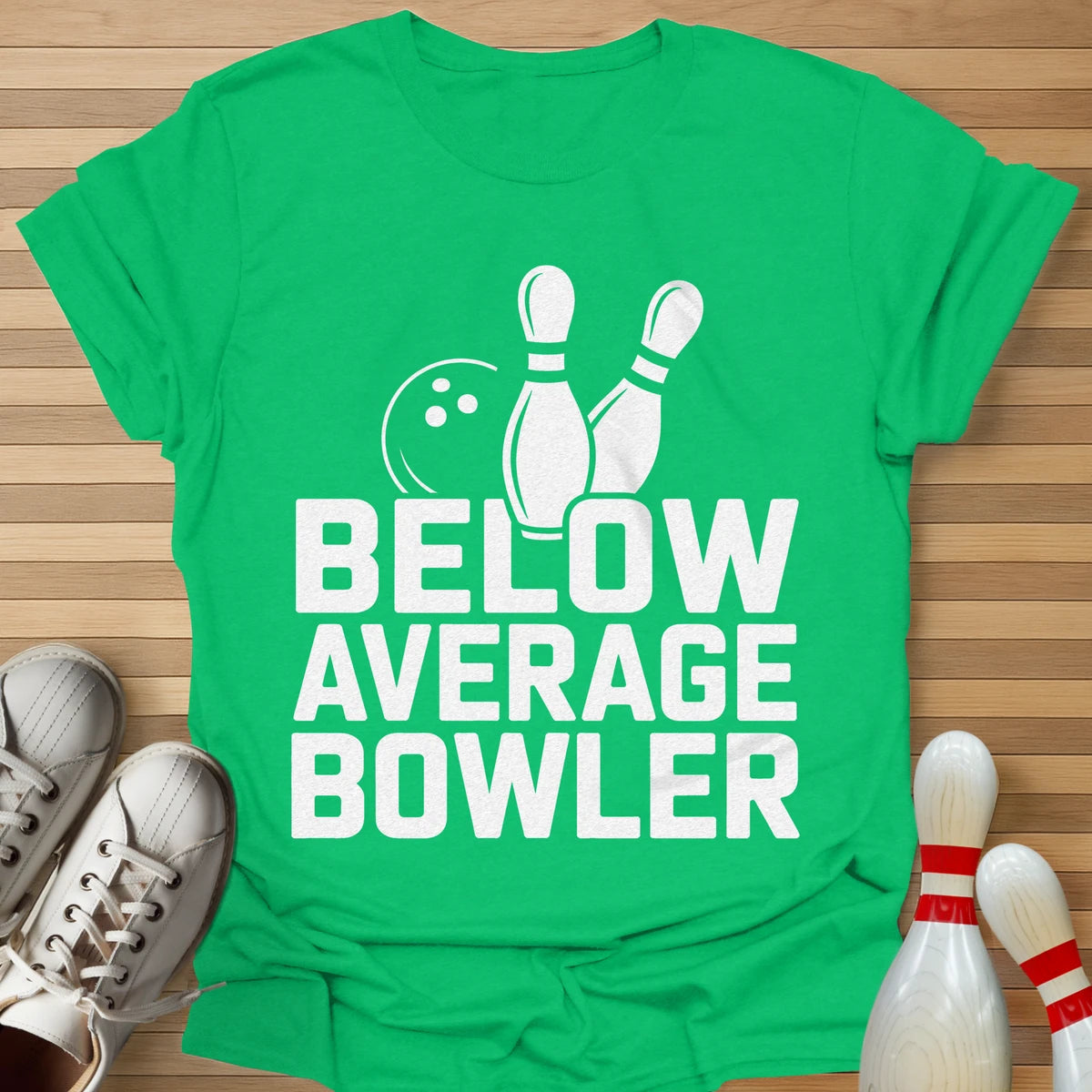 Below Average Bowler T-Shirt