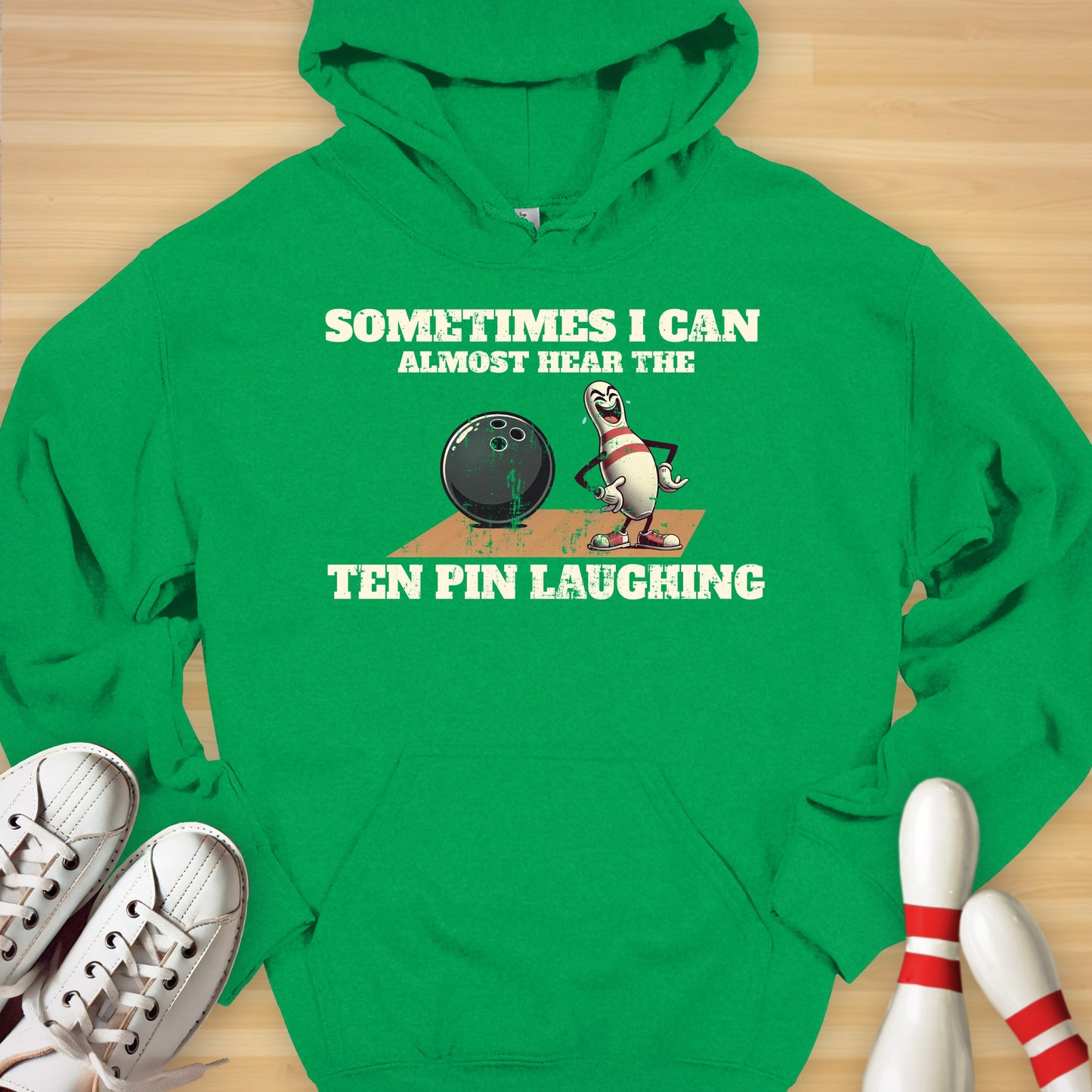 Ten Pin Laughing Hoodie