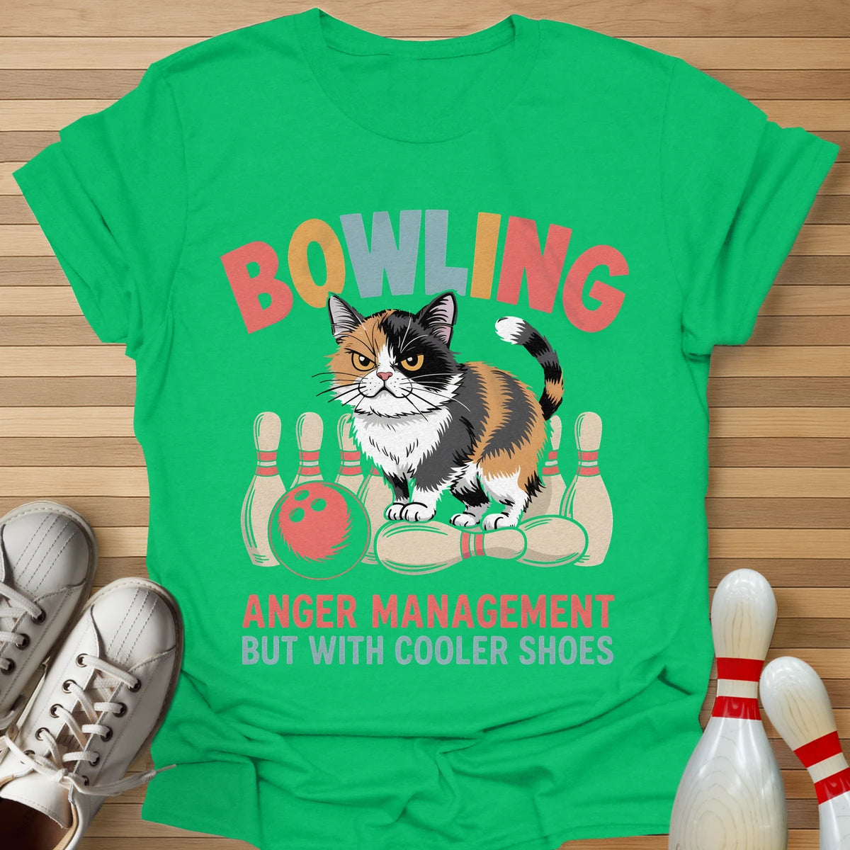 Bowling Anger Management T-Shirt