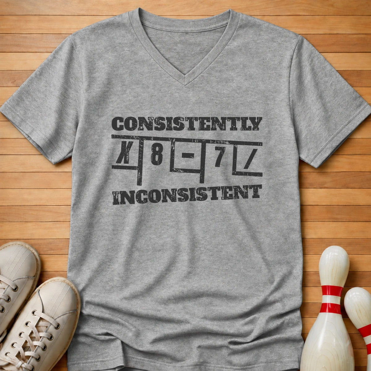 Consistently Inconsistent Women's V-Neck