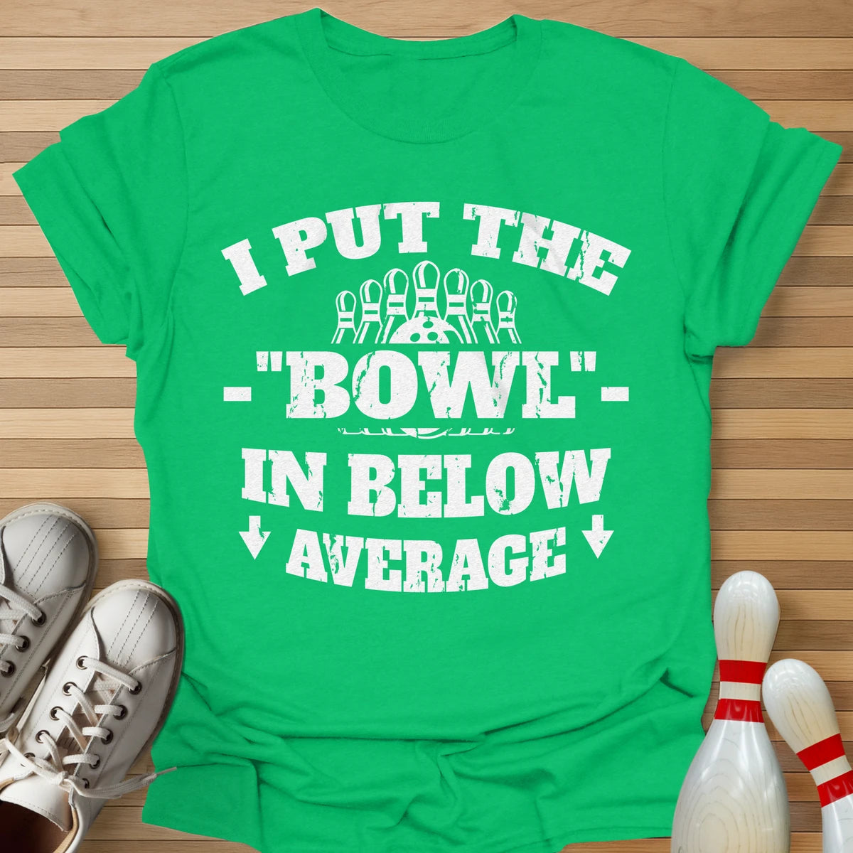 Bowl In Below Average T-Shirt