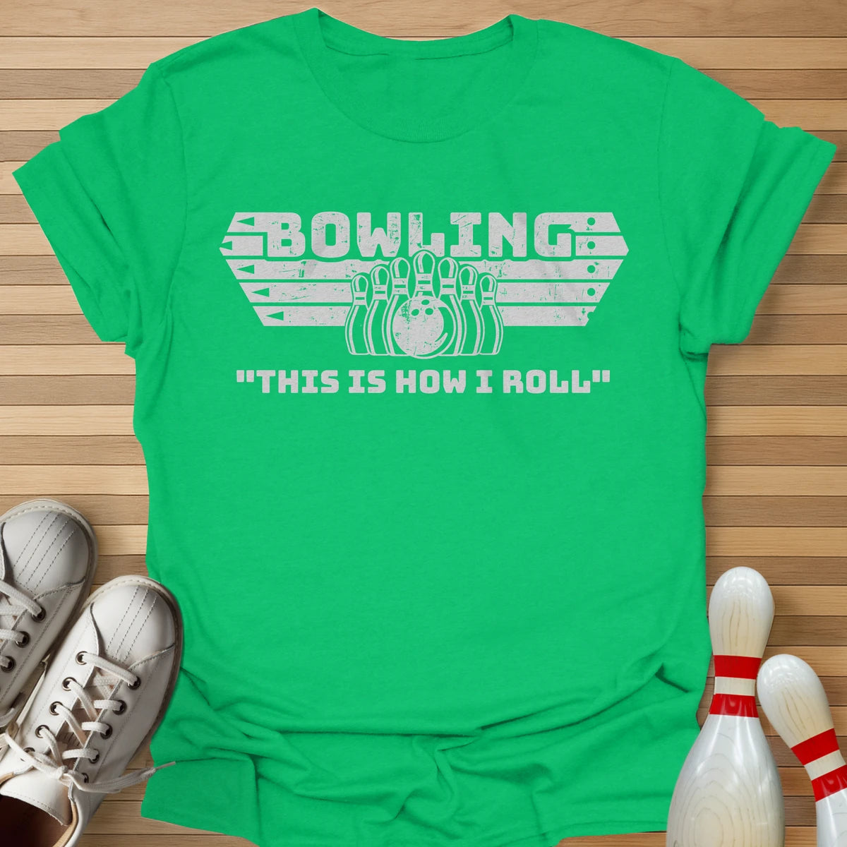 Bowling How I Roll T-Shirt