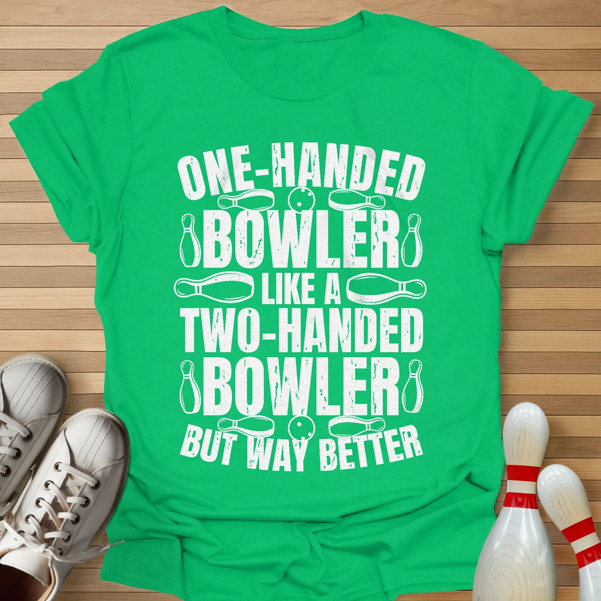 One Handed Bowler T-Shirt