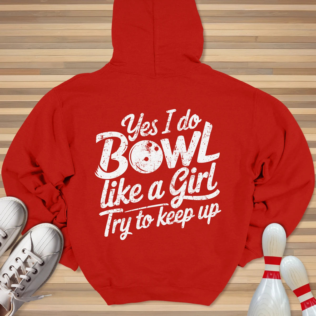 Bowl Like A Girl Hoodie