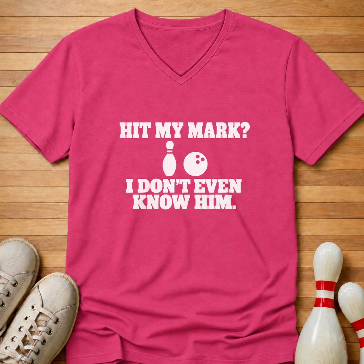 Don't Even Know Him Women's V-Neck