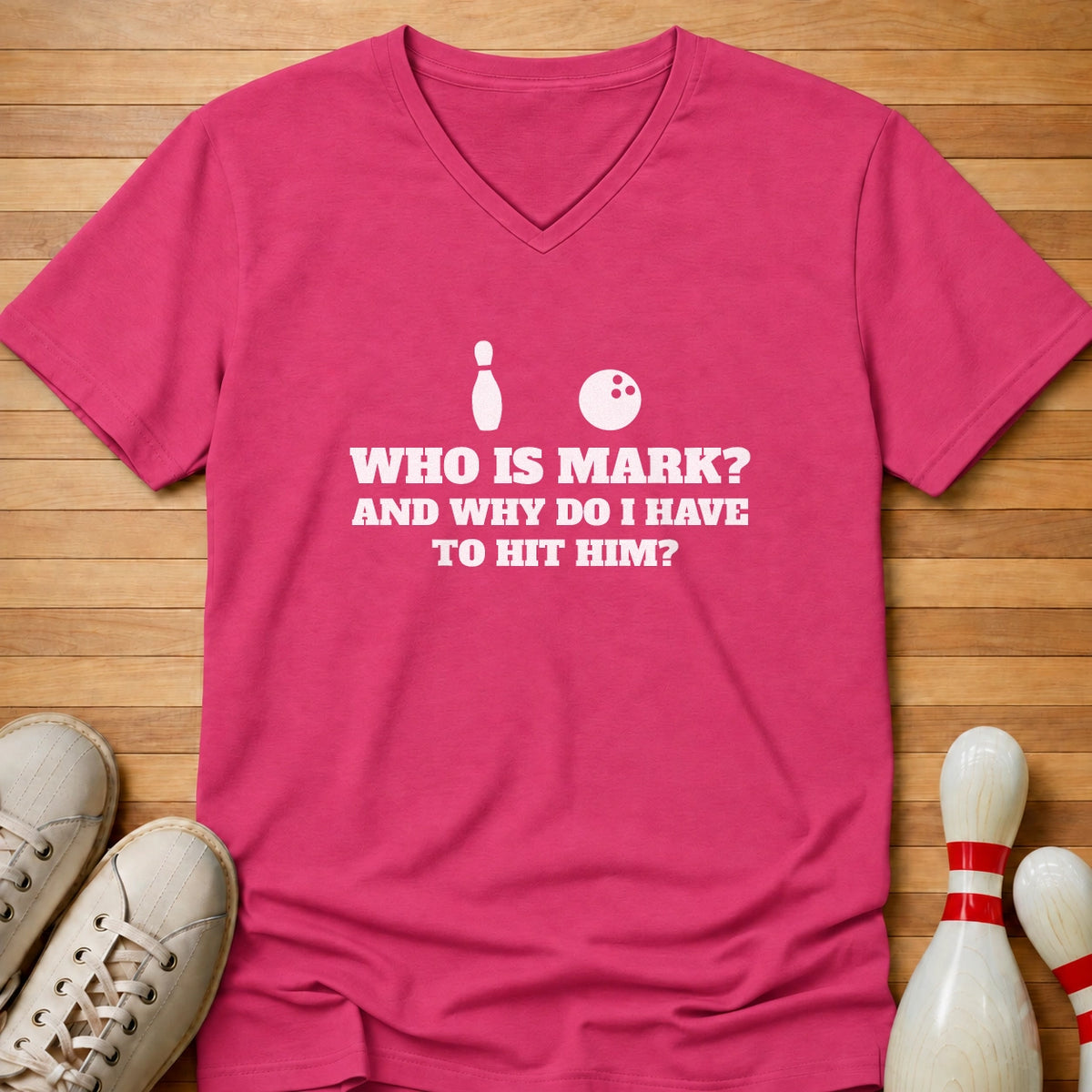 Who Is Mark Women's V-Neck