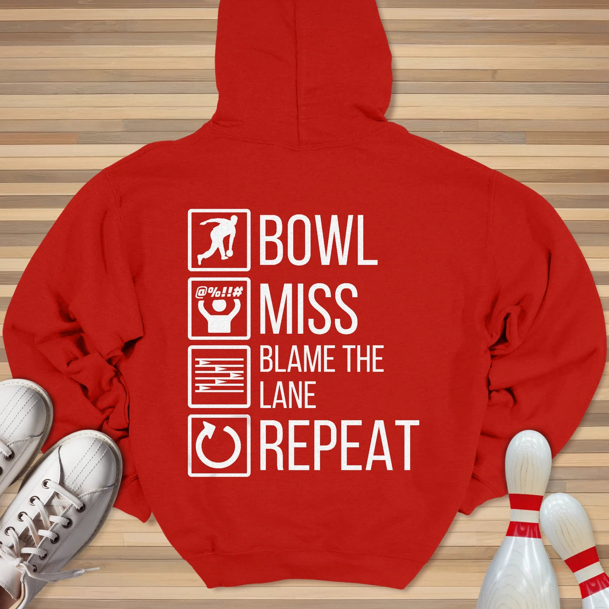 Blame The Lane Repeat Hoodie