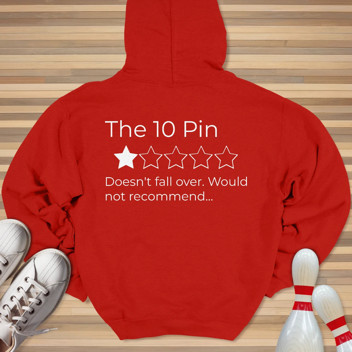 10 Pin 1 Star Hoodie