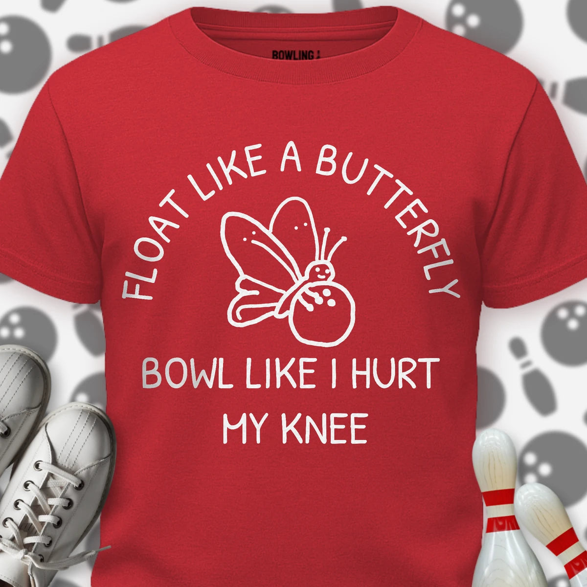 Like I Hurt My Knee Cartoon T-Shirt