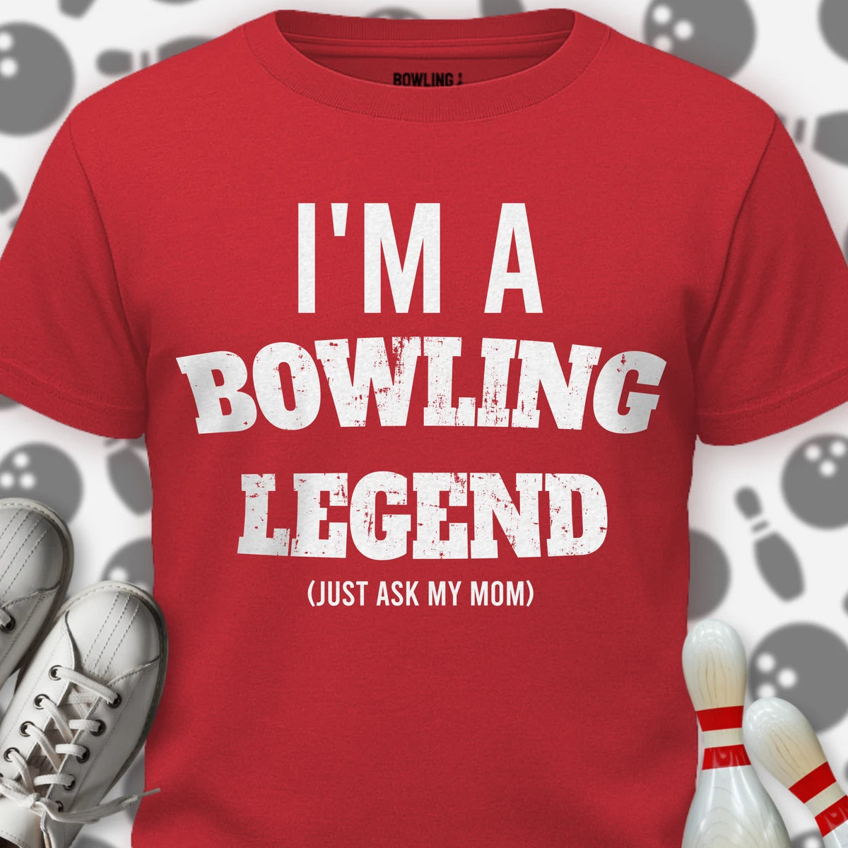 Mom's Bowling Legend T-Shirt