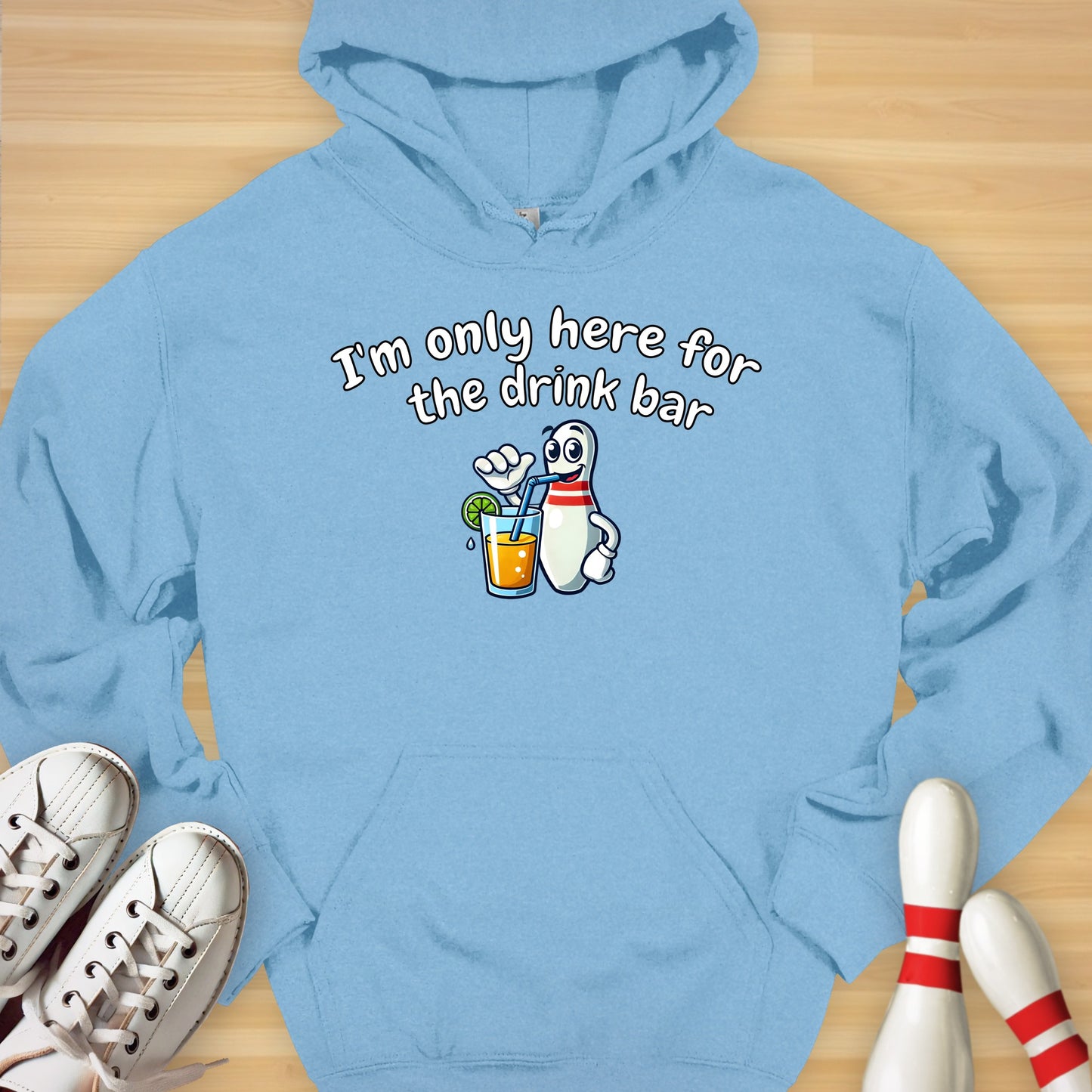 Drink Bar Pin Hoodie