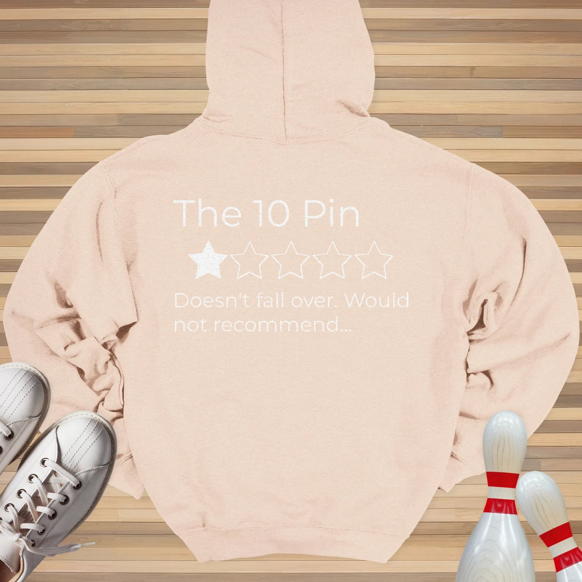 10 Pin 1 Star Hoodie