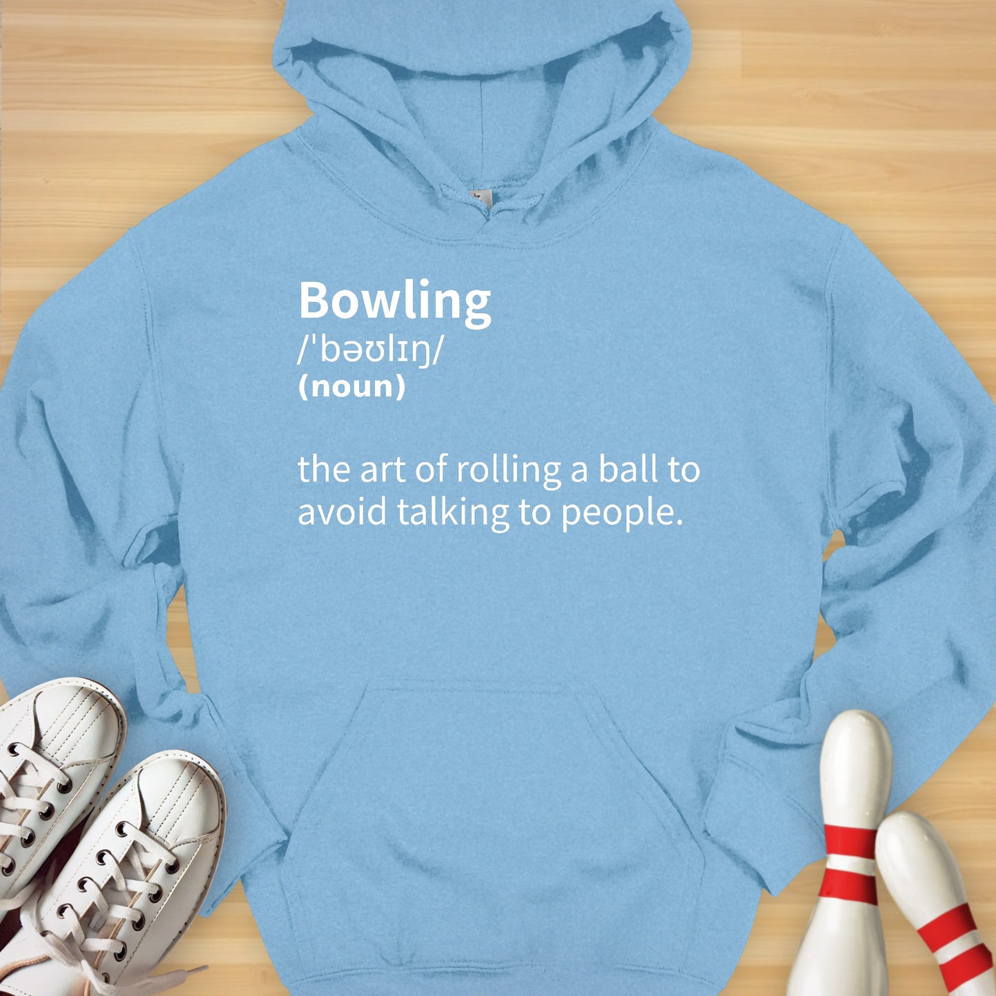 Bowling Definition Hoodie