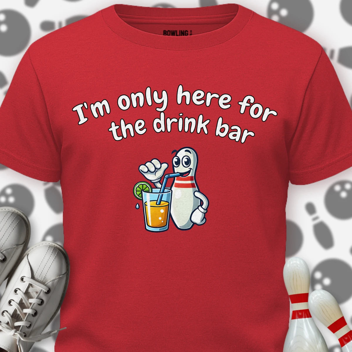 Drink Bar Pin T-Shirt