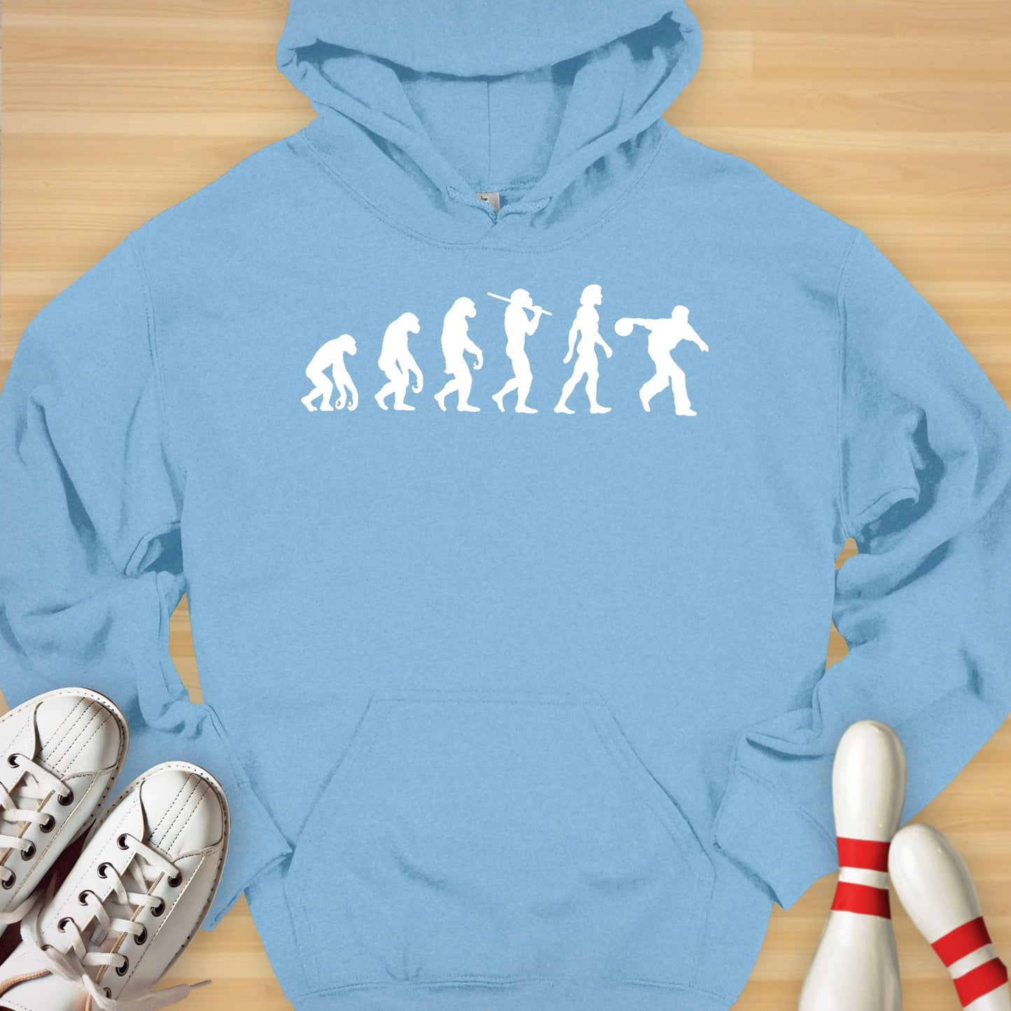 Evolution Of Bowling Hoodie