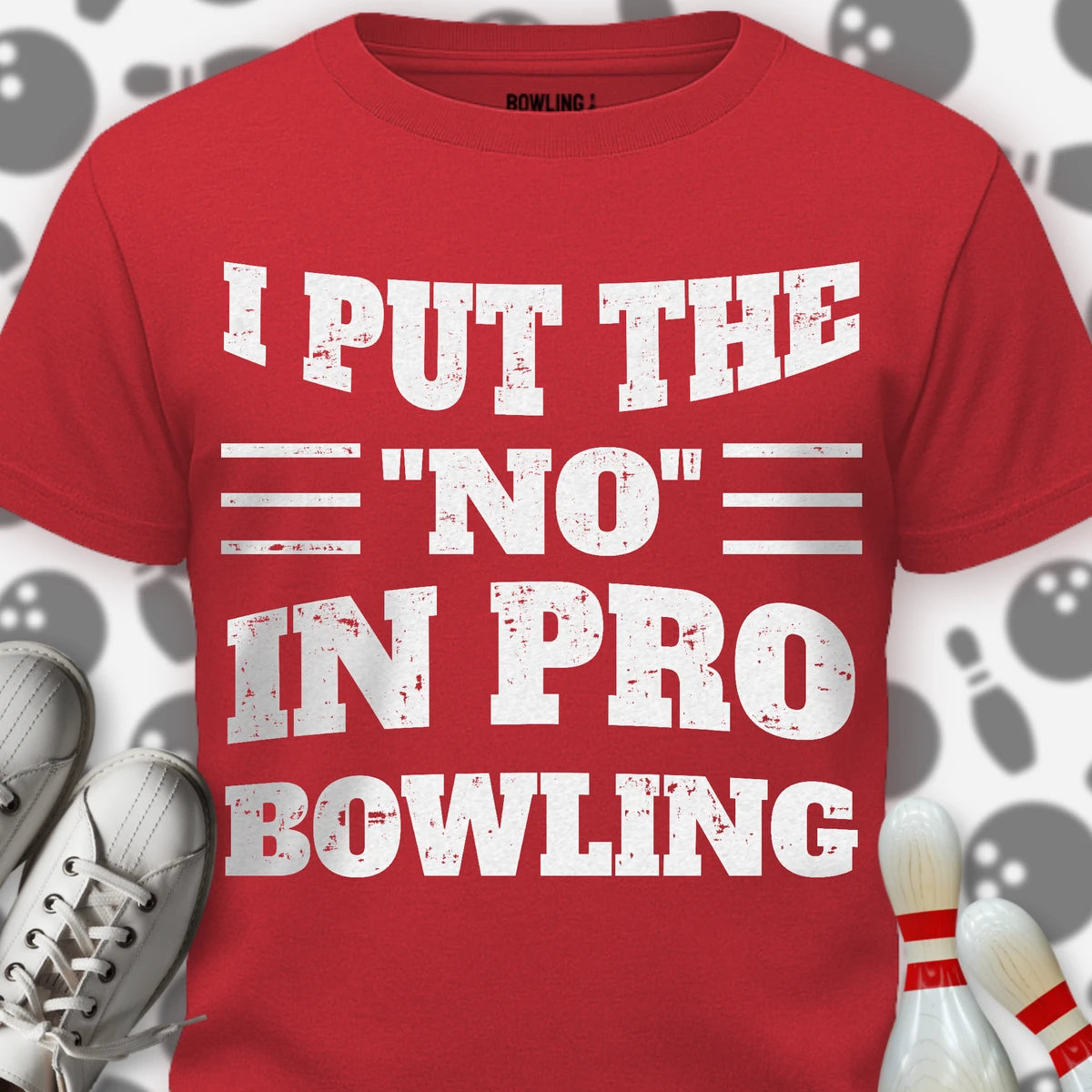 I Put The No In T-Shirt
