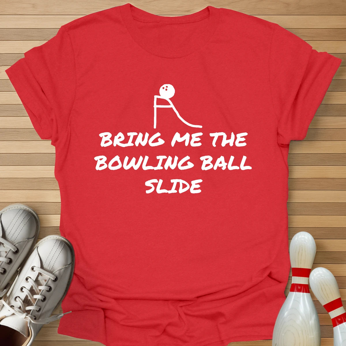 Bowling Ball Slide T-Shirt