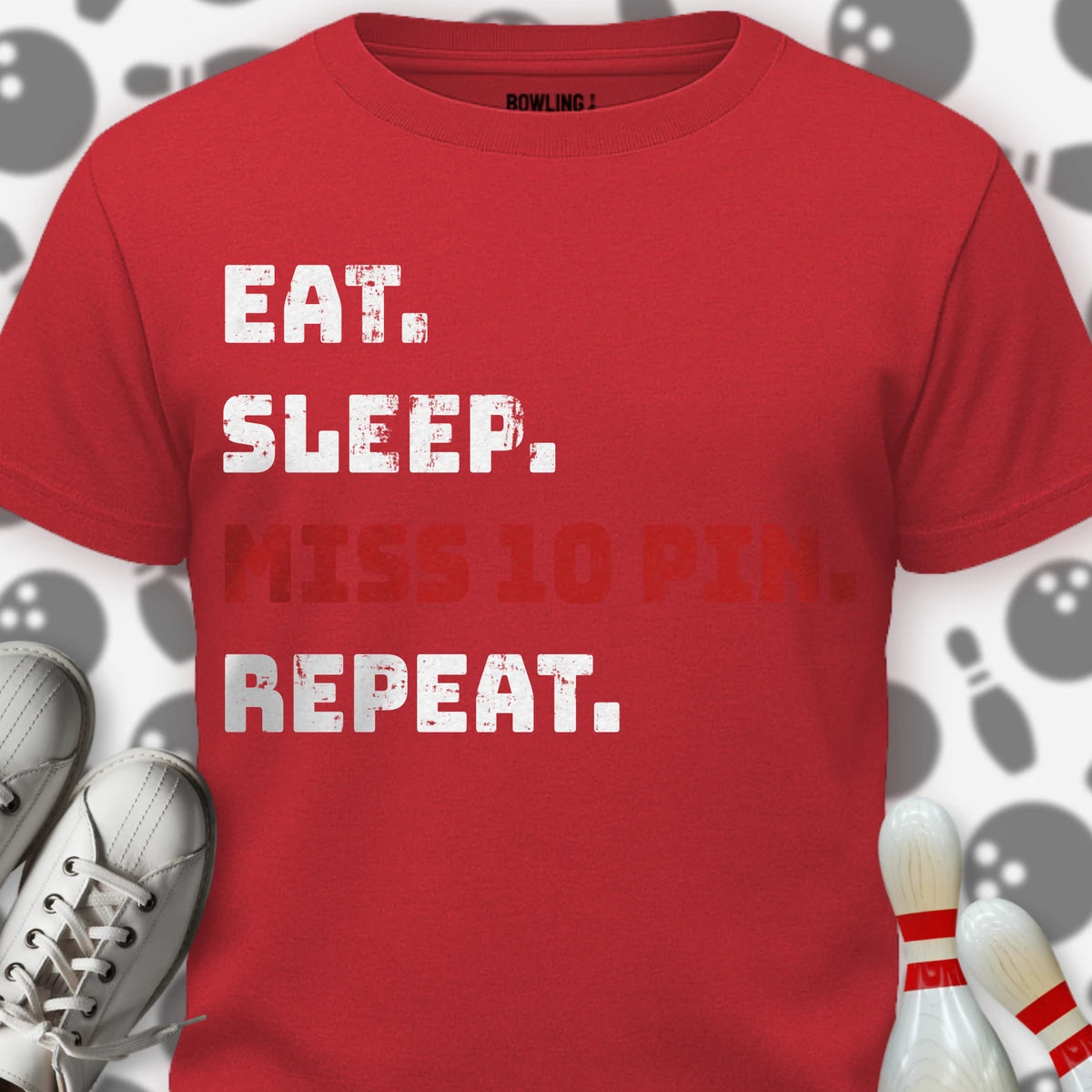 Miss 10 Pin Repeat T-Shirt