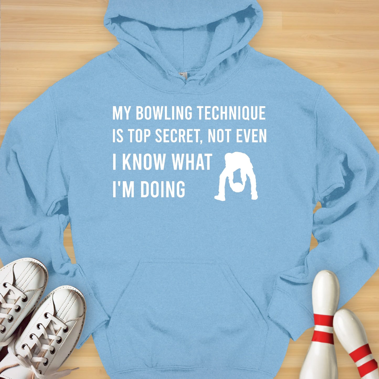 Top Secret Bowling Technique Hoodie