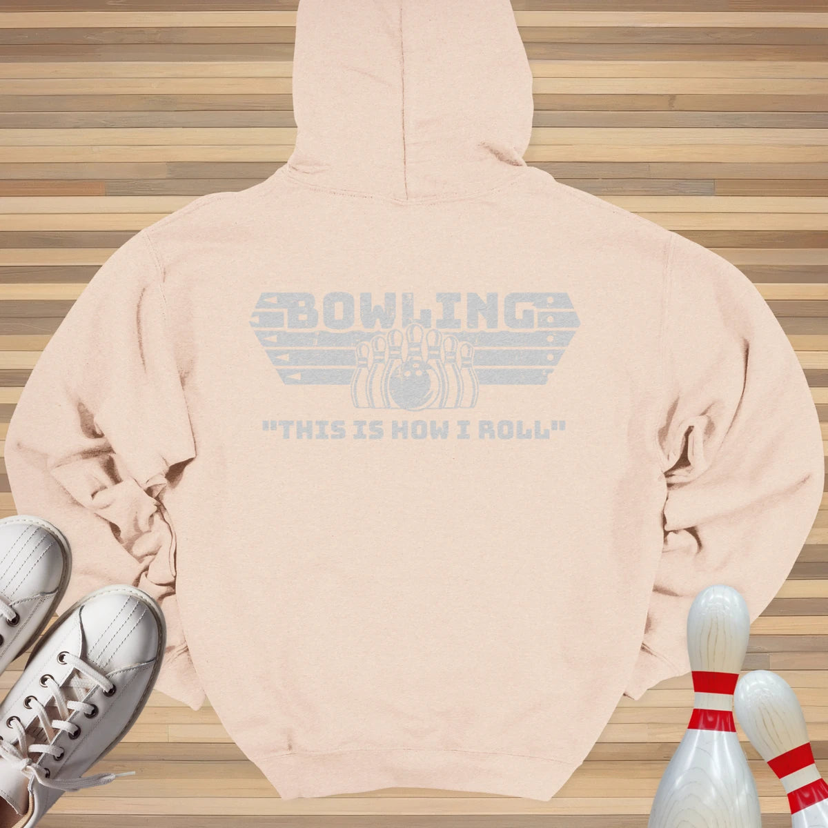 Bowling How I Roll Hoodie