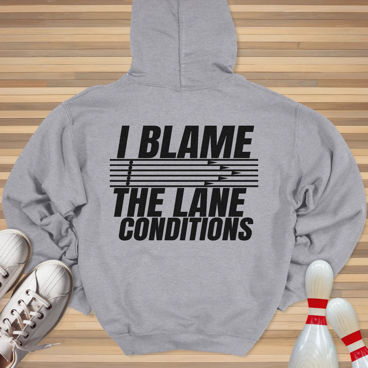 Blame Lane Conditions Hoodie