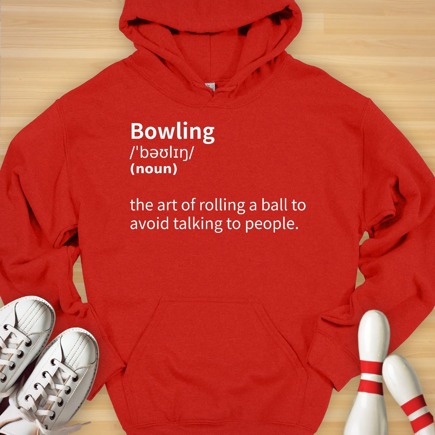Bowling Definition Hoodie