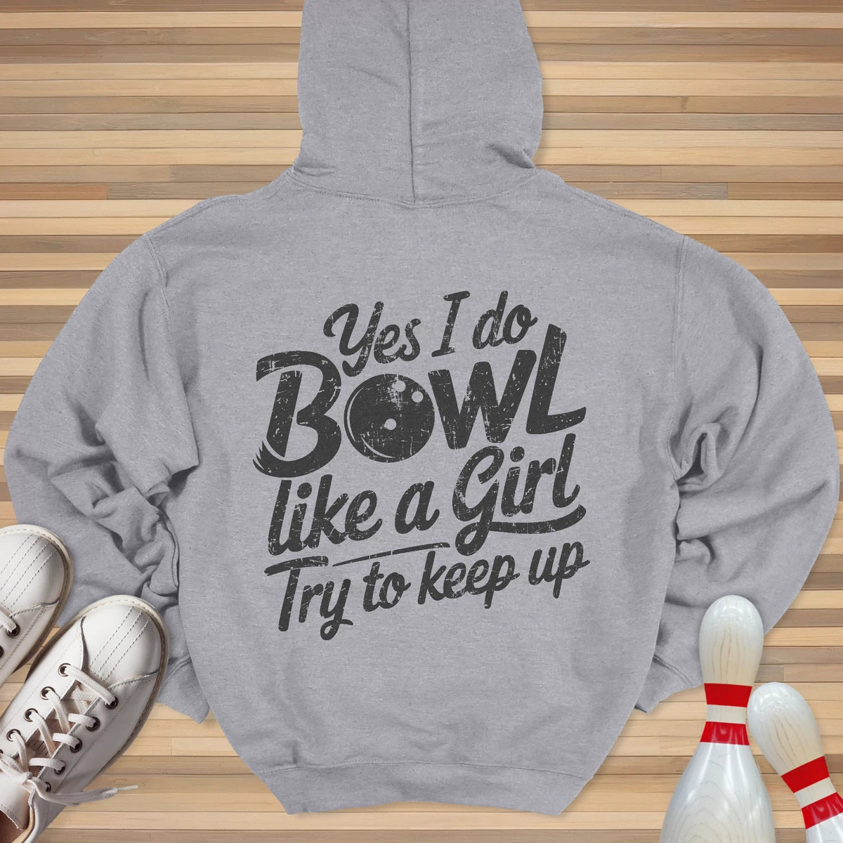 Bowl Like A Girl Hoodie