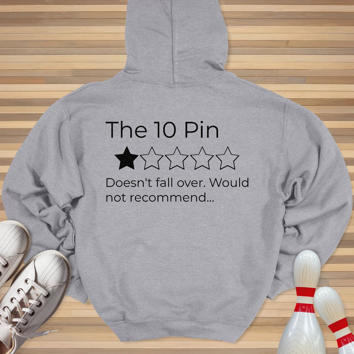 10 Pin 1 Star Hoodie