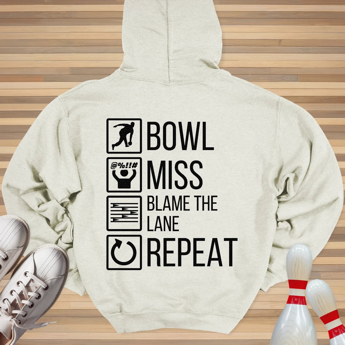 Blame The Lane Repeat Hoodie