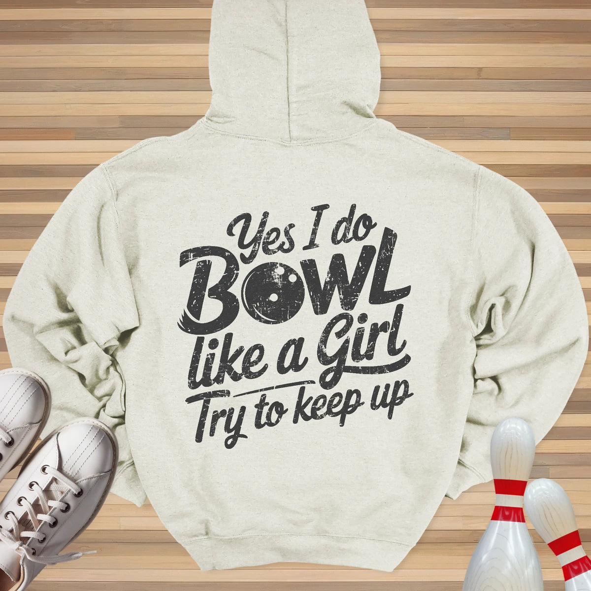 Bowl Like A Girl Hoodie