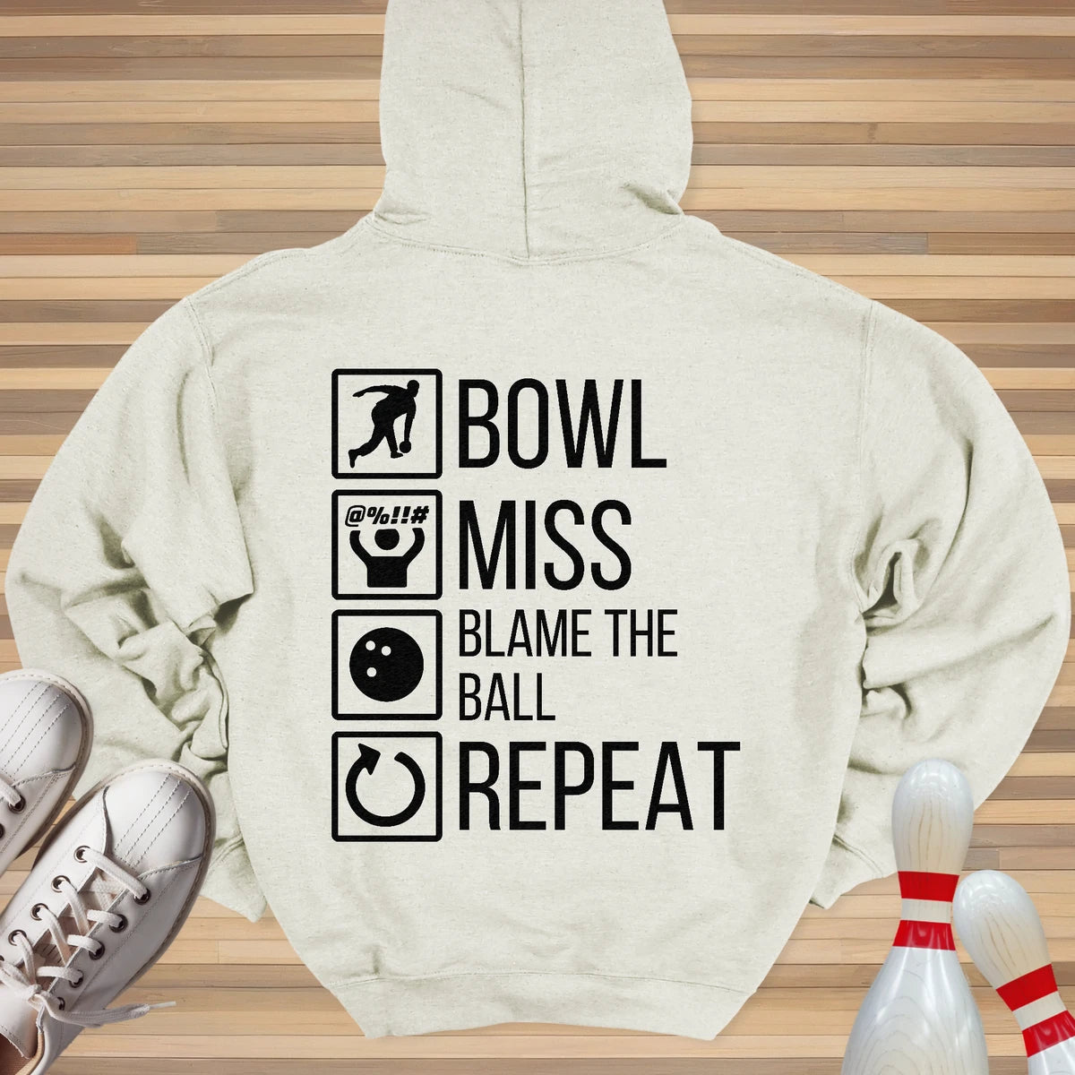 Blame The Ball Repeat Hoodie