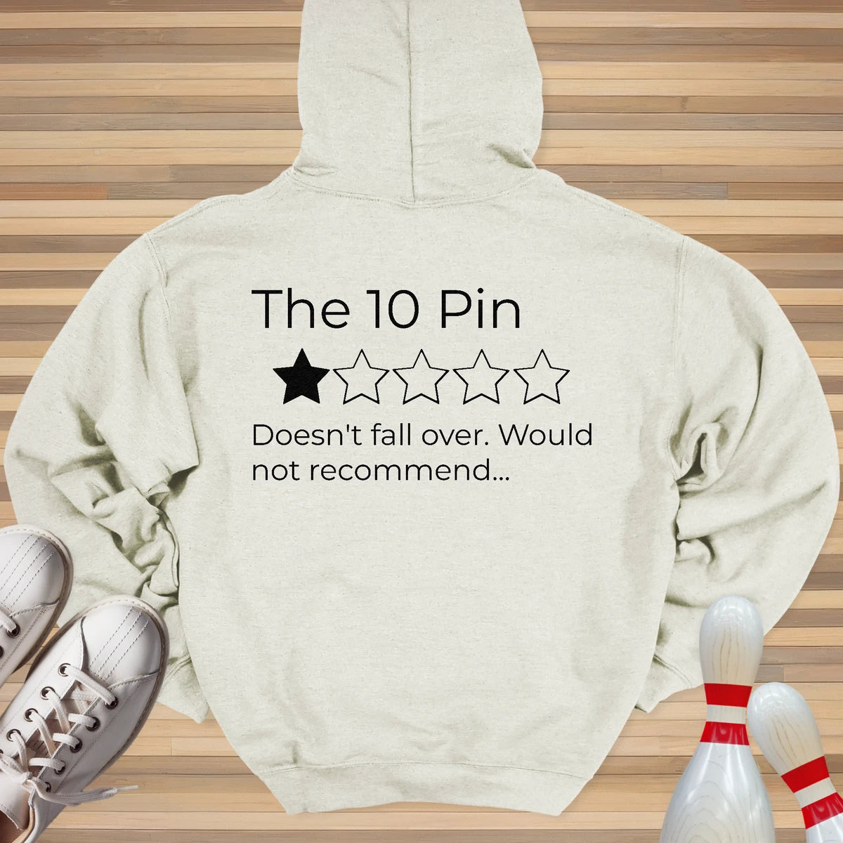 10 Pin 1 Star Hoodie