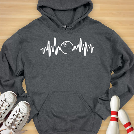Bowling Heartbeat Hoodie